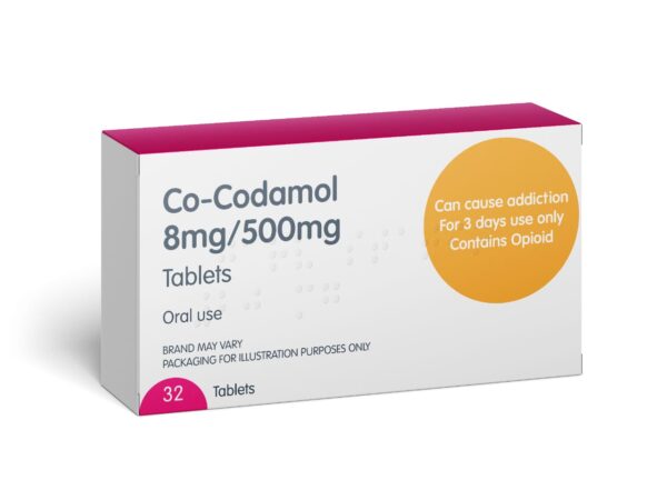 Co-Codamol 8 mg/500 mg